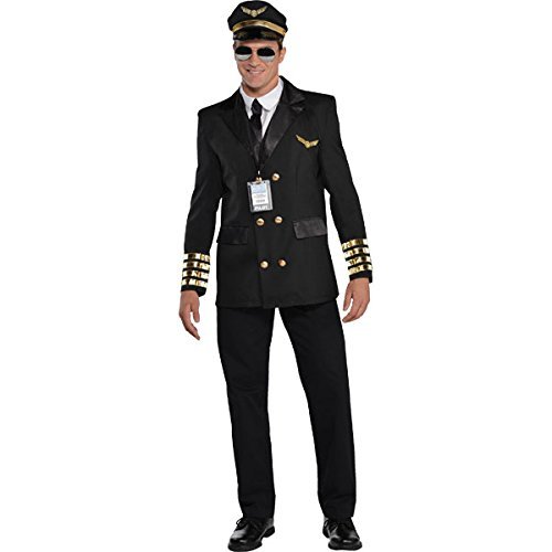 Pilot Kostüm Herren Gr. L