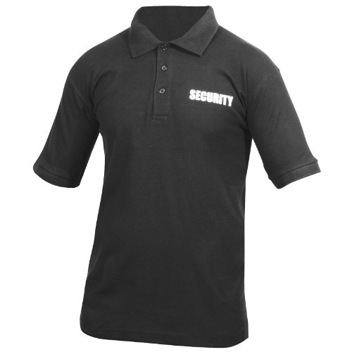 Viper Security Polo Hemd Schwarz Größe XL