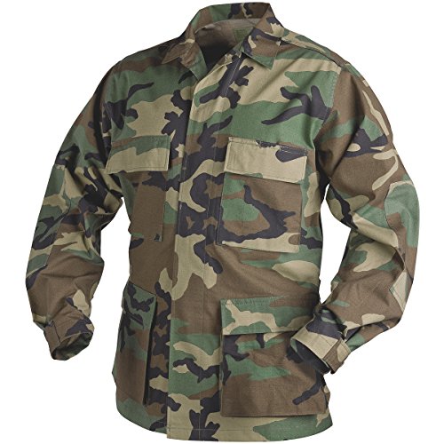 Helikon Original BDU Hemd Polycotton Ripstop Woodland Größe L