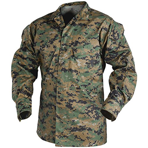 Helikon USMC Hemd Polycotton Twill Digital Woodland Größe XXL